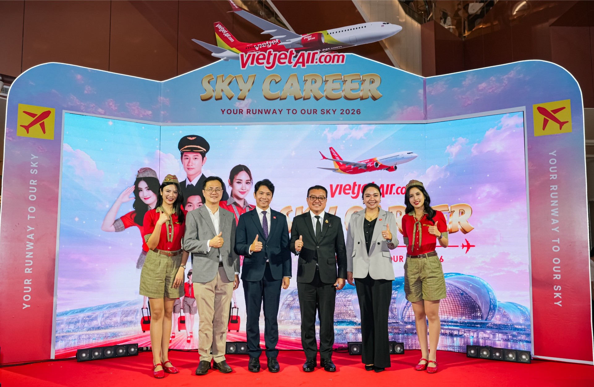เวียตเจ็ทไทยแลนด์ จัดงาน Sky Career 2026