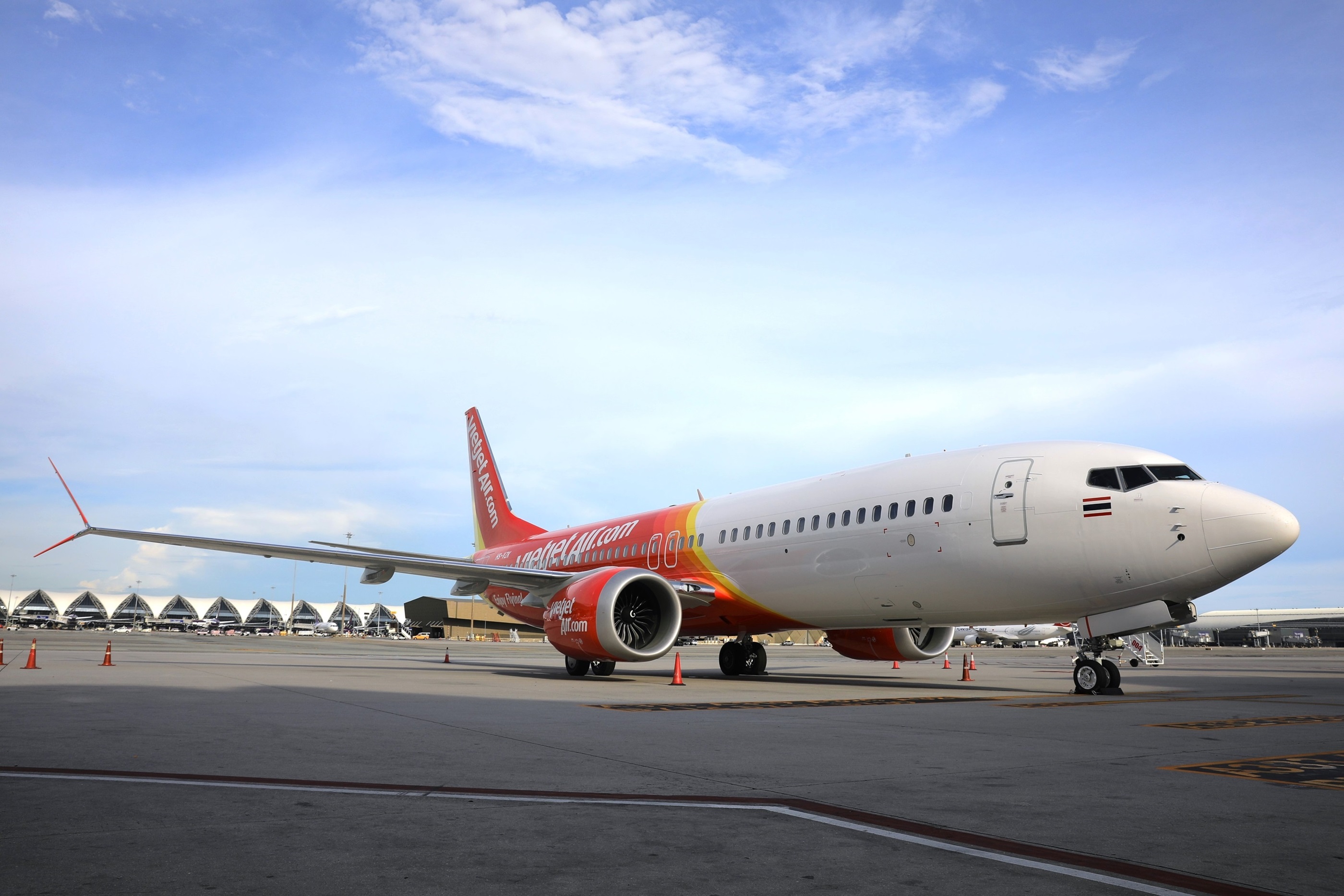 เวียตเจ็ทไทยแลนด์รับมอบโบอิ้ง 737-8 จำนวน 6 ลำ