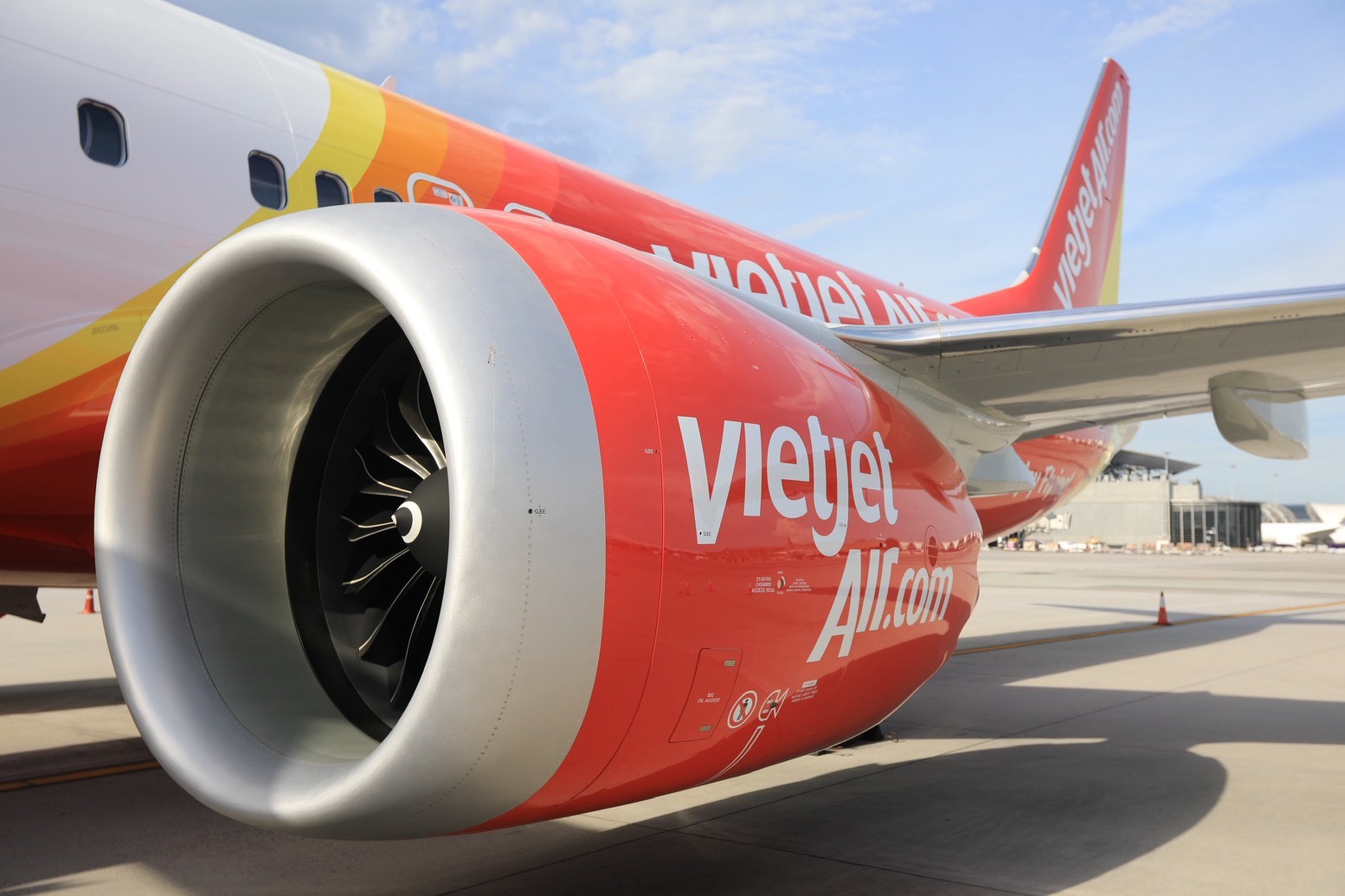 เครื่องบินโบอิ้ง 737-8 ของเวียตเจ็ทไทยแลนด์