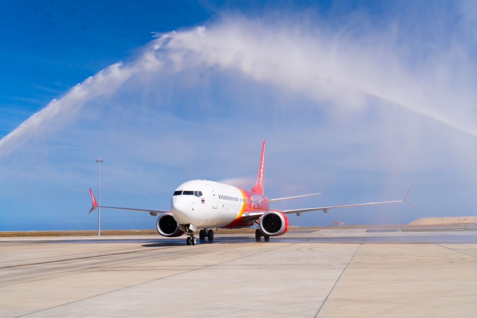 เครื่องบินโบอิ้ง 737-8 ของเวียตเจ็ทไทยแลนด์