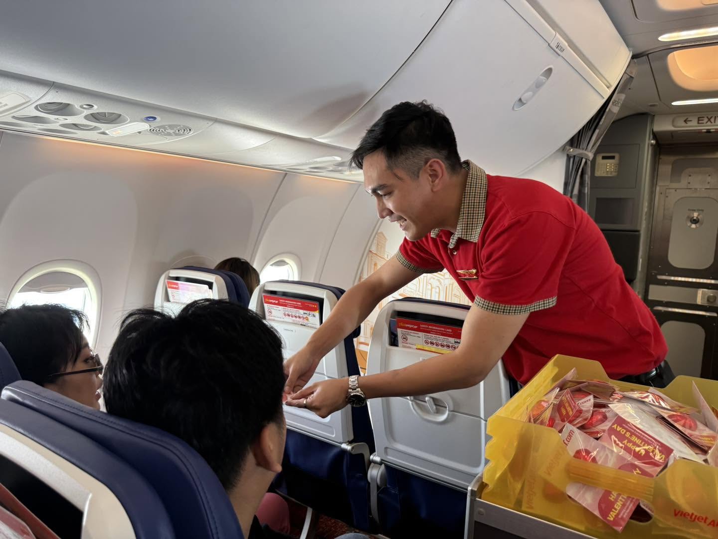 บริการบนเครื่องบินของเวียตเจ็ทไทยแลนด์