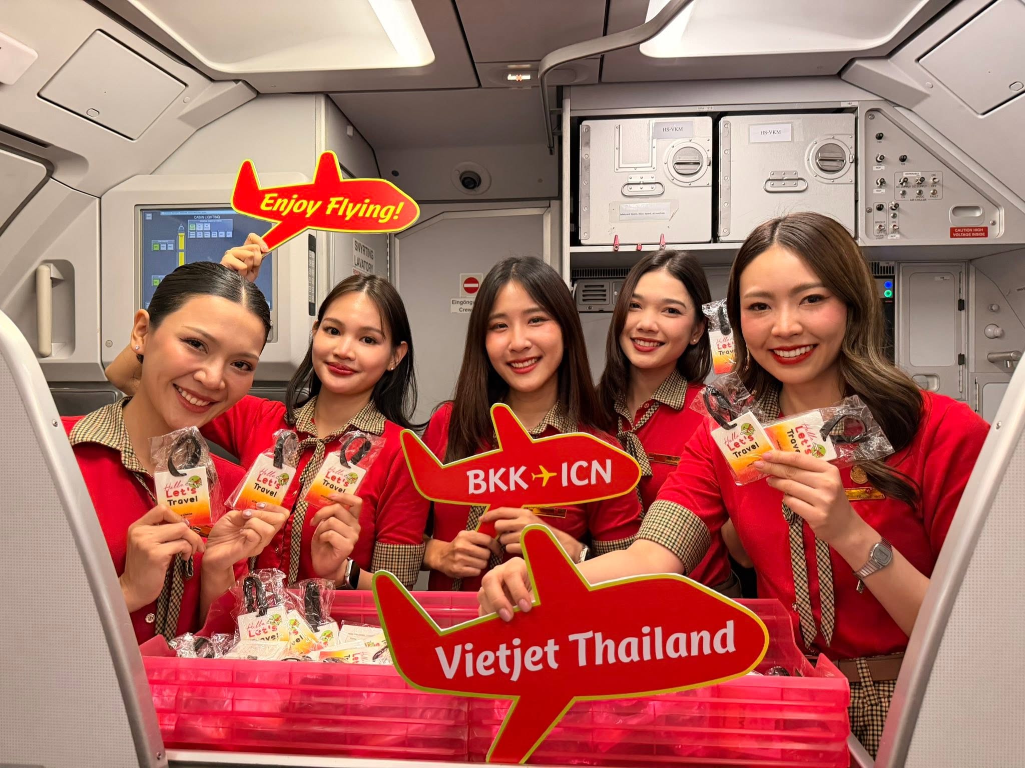 ลูกเรือสายการบินเวียตเจ็ทไทยแลนด์
