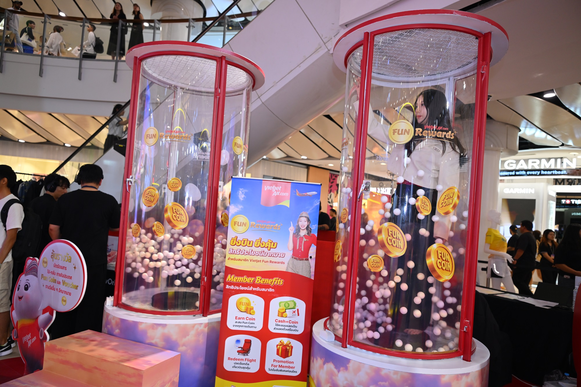 บรรยากาศภายในงานฉลองครบรอบ 10 ปี เวียตเจ็ทไทยแลนด์