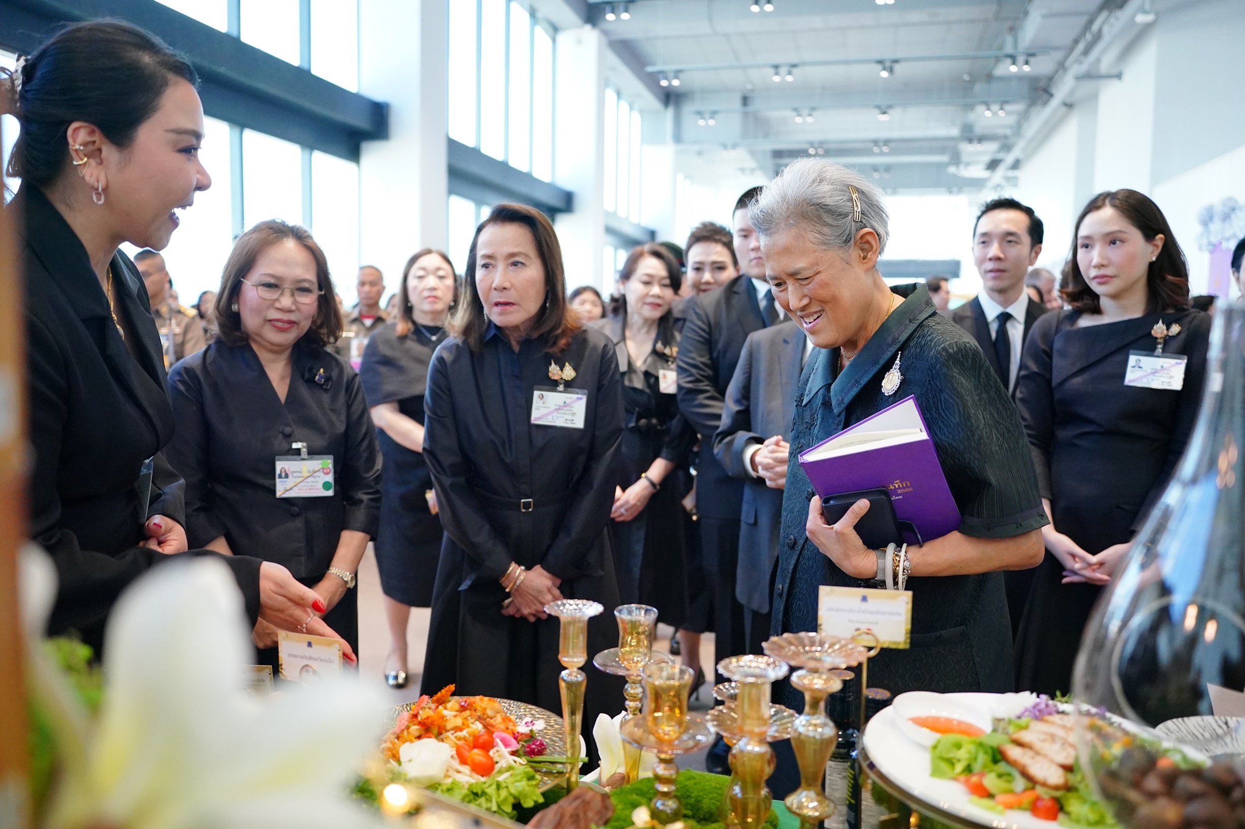 เวียตเจ็ทไทยแลนด์ ร่วมรับเสด็จ กรมสมเด็จพระเทพรัตนราชสุดาฯ งานเทศกาลน้ำมันคามีเลีย ภัทรพัฒน์