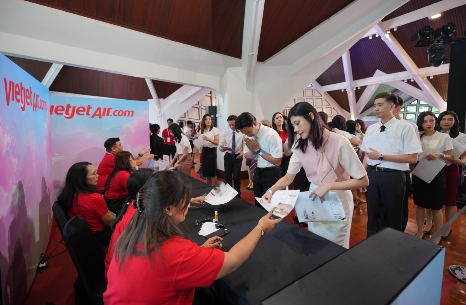 ผู้สนใจร่วมกิจกรรมในงาน Thailand Aviation Job and Education Fair 2026