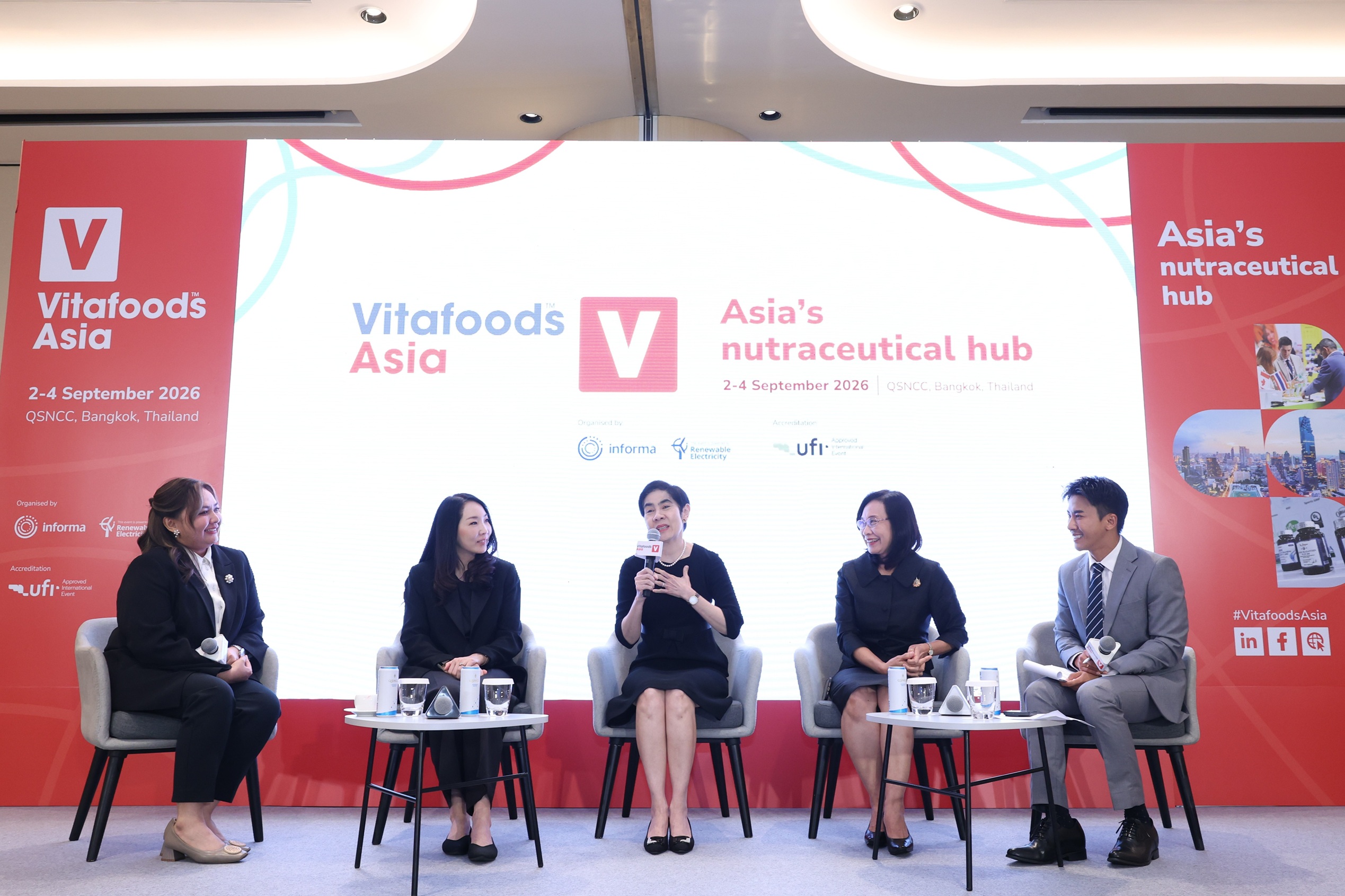 บรรยากาศงานแสดงสินค้า Vitafoods Asia 2026