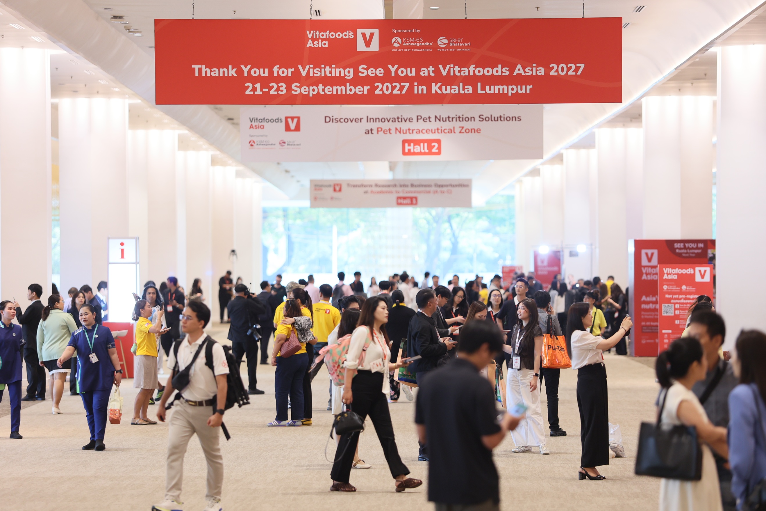 บรรยากาศงาน Vitafoods Asia 2026