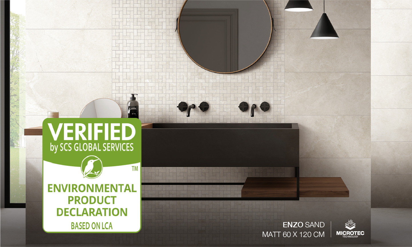 ENZO สี Sand ได้รับการรับรองฉลากสิ่งแวดล้อม Environmental Product Declaration (EPD)