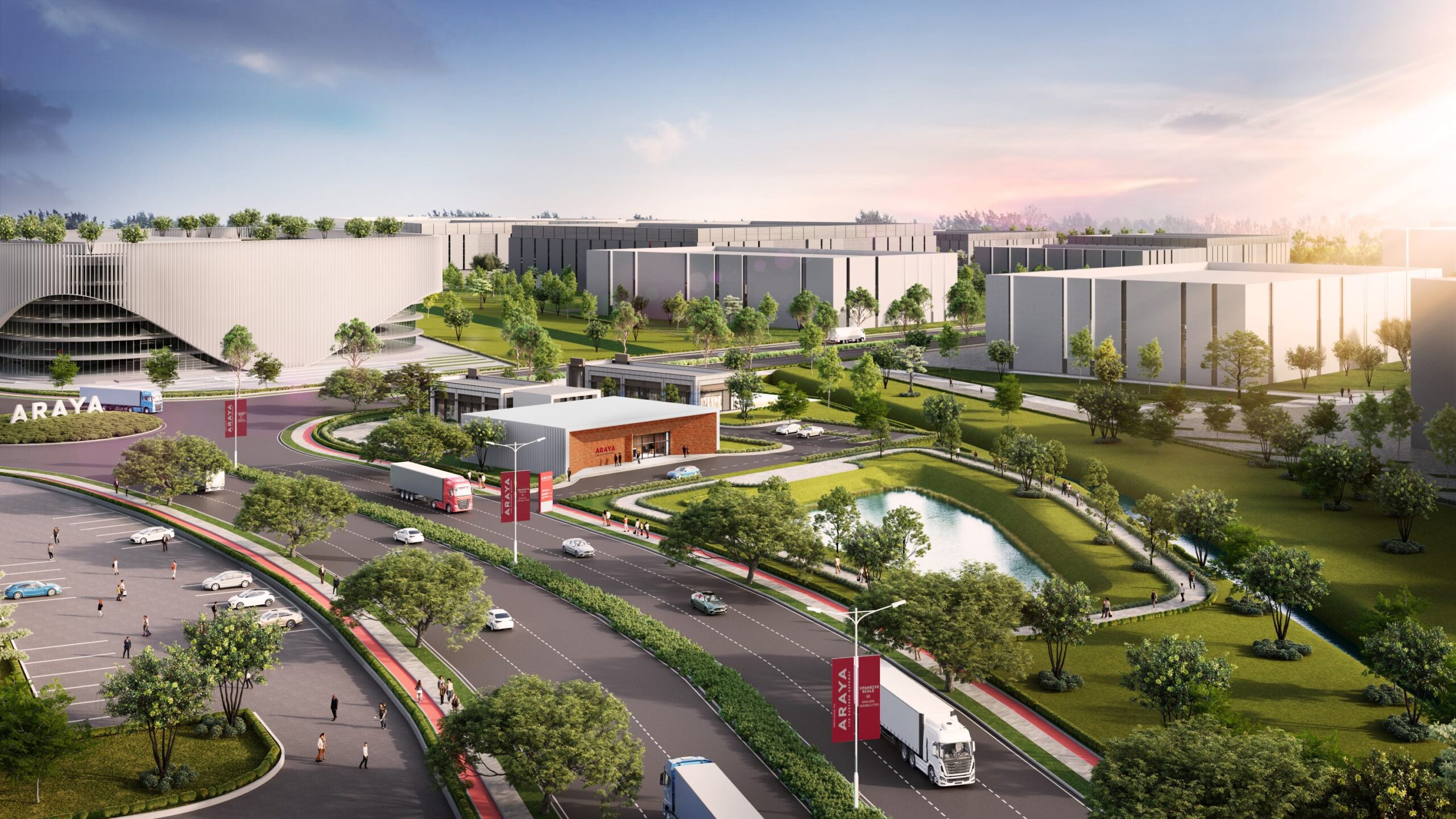 อารยะ ดิ อีสเทิร์น เกตเวย์ เตรียมพร้อมสู่การเป็นนิคมอุตสาหกรรมอัจฉริยะ ครบวงจรแห่งแรกของไทย ตั้งเป้าเป็นศูนย์กลางนวัตกรรมและอุตสาหกรรมระดับโลก