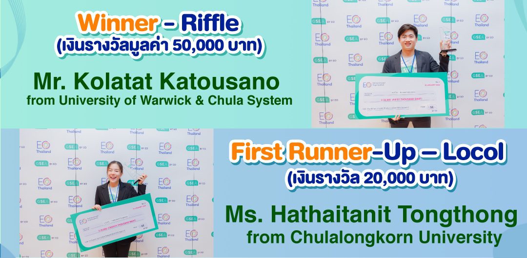 องค์กรผู้ประกอบการ (Entrepreneurs’ Organization) จัดการแข่งขัน GSEA เวทีที่เปิดโอกาสให้คนรุ่นใหม่ได้ก้าวข้ามขีดจำกัดของตัวเอง