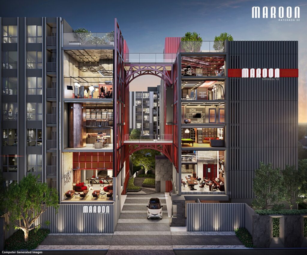 แอสเซทไวส์เตรียมโอน “มารูน รัชดา 32” คอนโดดีไซน์สุดล้ำส่วนกลาง 8 ชั้น 24 ชม. สีสันใหม่บนทำเลทองผืนสุดท้ายในย่านรัชดา 32 เปิดชมตึกจริงครั้งแรก 26 27 ก.ค. นี้