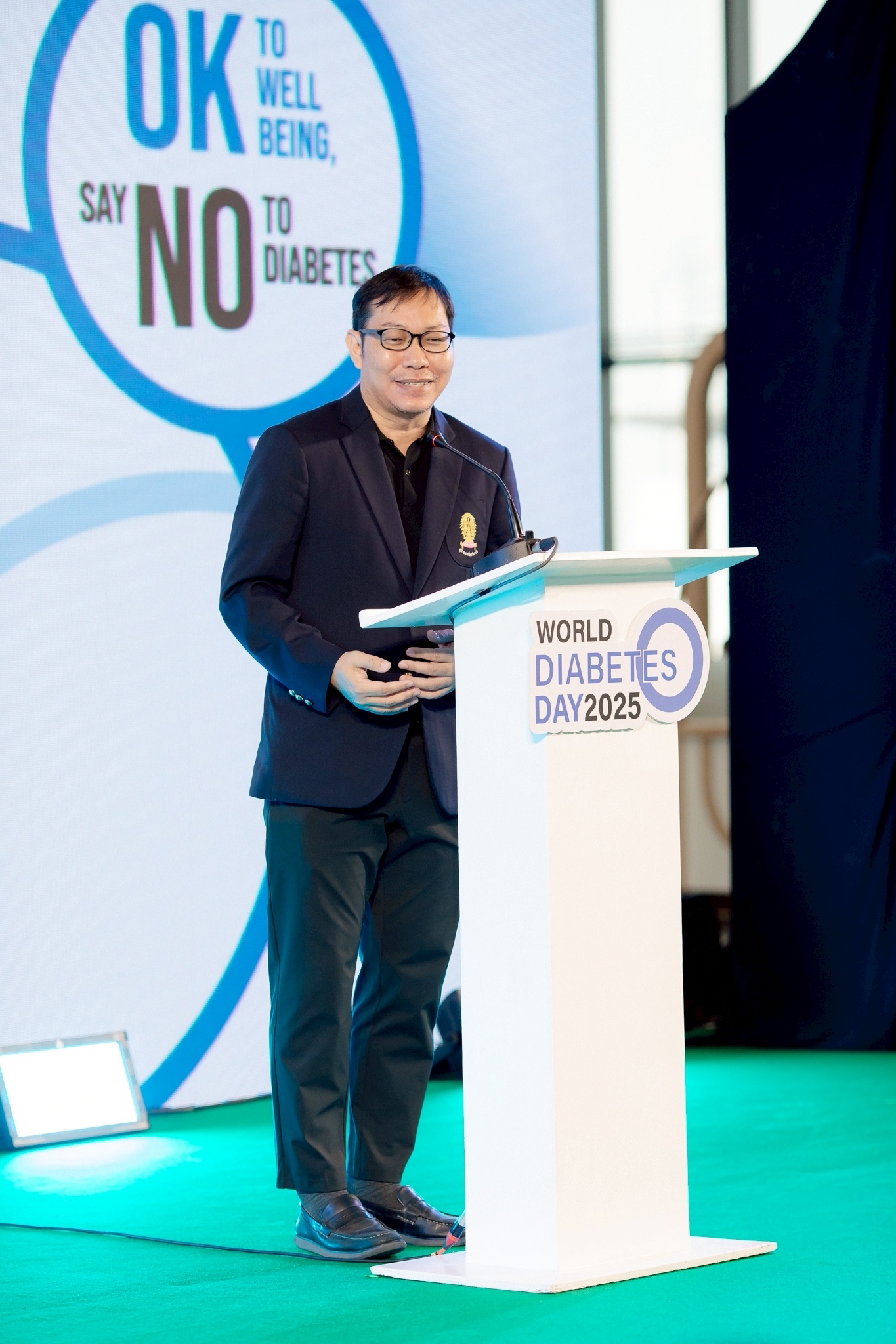 60 ปี สมาคมโรคเบาหวานแห่งประเทศไทยฯเดินหน้าขับเคลื่อนสังคมสุขภาพดี จัดงานวันเบาหวานโลก2568 รณรงค์สุขภาพดี เริ่มที่ทำงาน