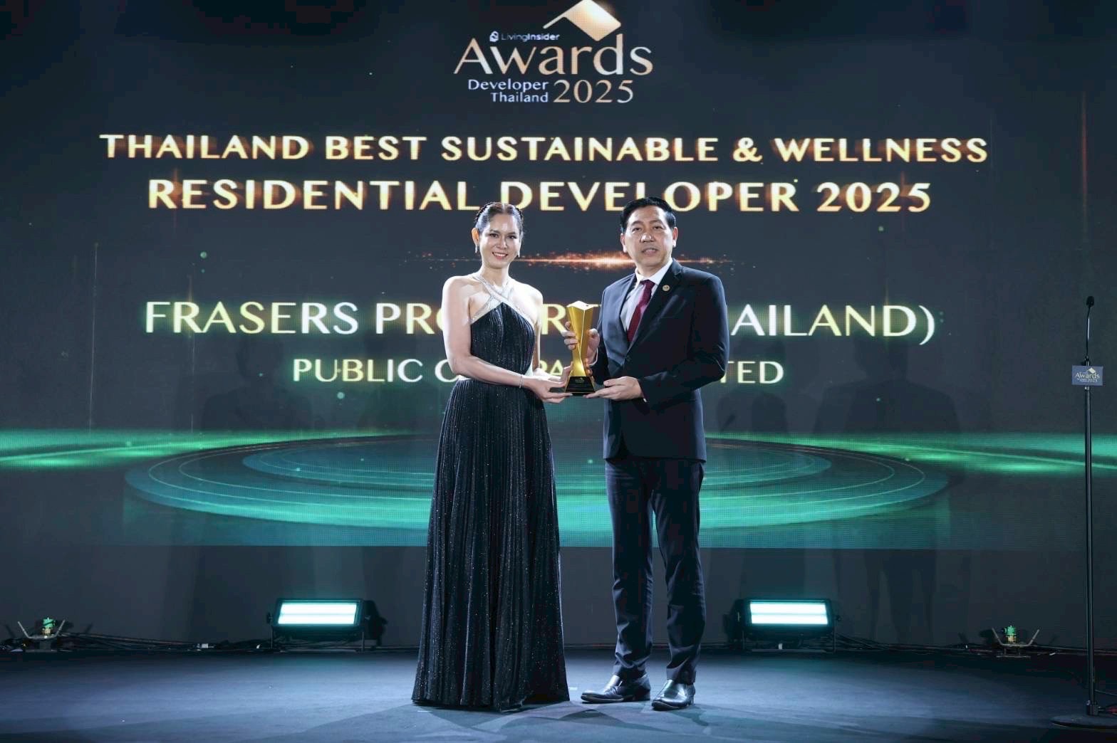 เฟรเซอร์ส พร็อพเพอร์ตี้ ประเทศไทย คว้า 6 รางวัล จากสุดยอดเวทีอสังหาฯ ไทย การันตีคุณภาพ ดีเวลลอปเปอร์ชั้นนำมุ่งยกระดับคุณภาพชีวิต และพัฒนาที่อยู่อาศัยสู่ความยั่งยืน