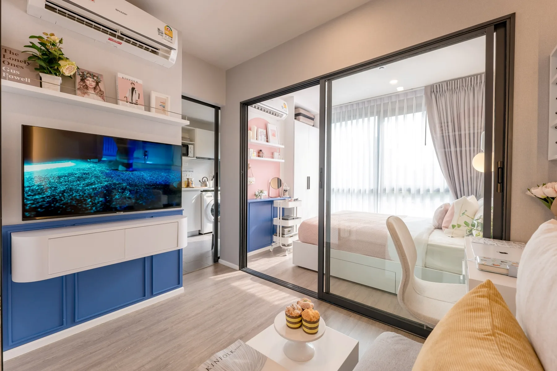 บลู สุขุมวิท 105 Blue Sukhumvit 105 Show Unit Grand Unity