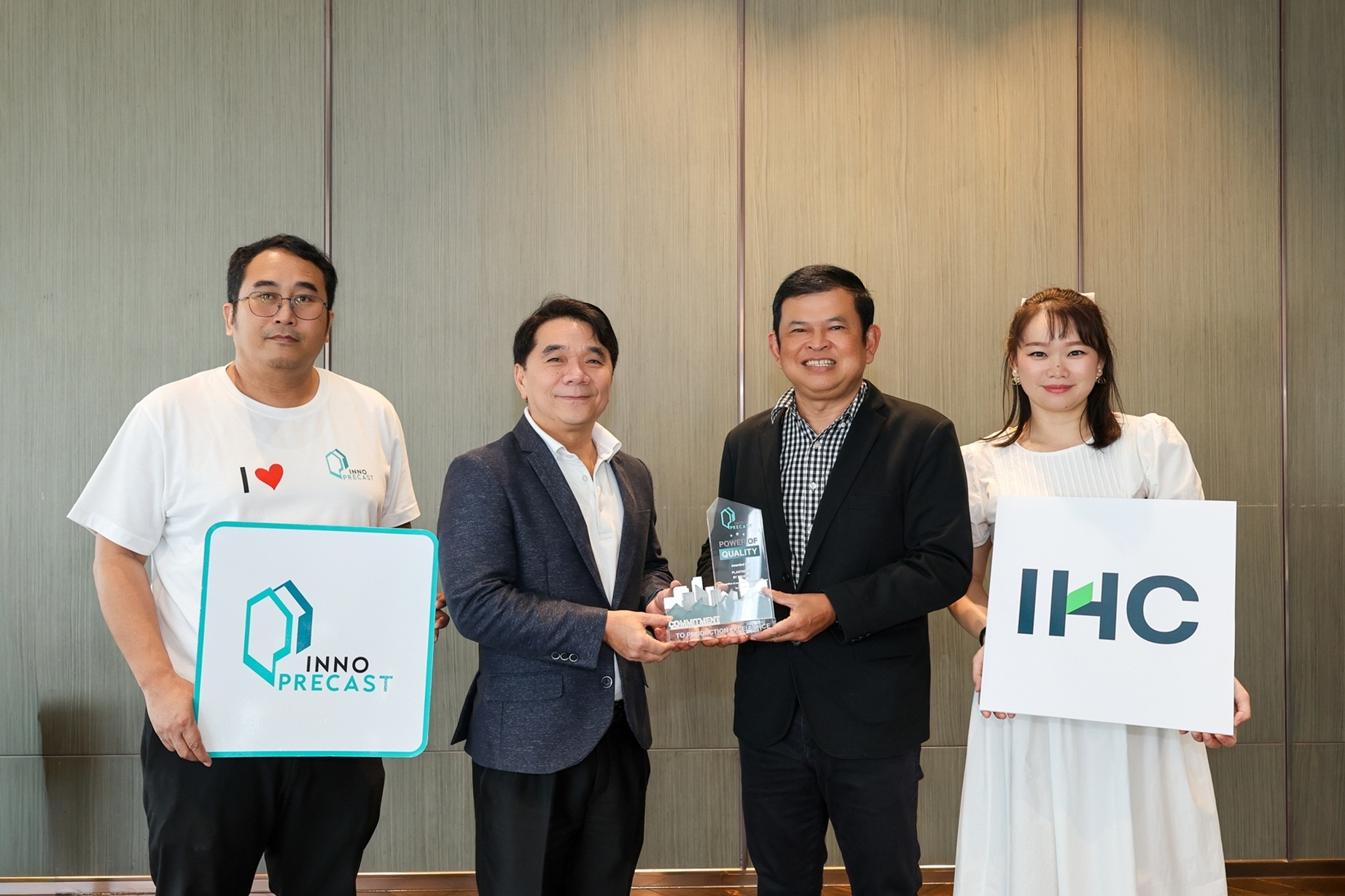 “อินโน พรีคาสท์” ส่งตราสัญลักษณ์ “power Of Quality” การันตีความแกร่ง ปลอดภัย ยั่งยืน สร้างมาตรฐานใหม่ เพิ่มความมั่นใจให้ผู้บริโภค