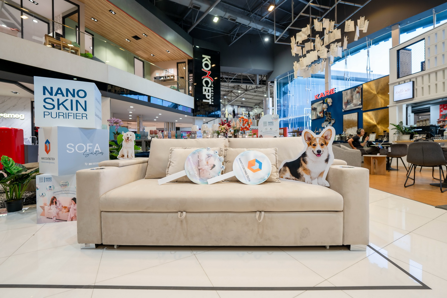 “ครั้งแรกในไทย! เอสบี ดีไซน์สแควร์ เปิดตัว Nano Skin Purifier นวัตกรรมเกราะป้องกันโซฟาระดับนาโน เพื่อการอยู่อาศัยที่สะอาด ปลอดภัย และเป็นมิตรต่อสิ่งมีชีวิต”