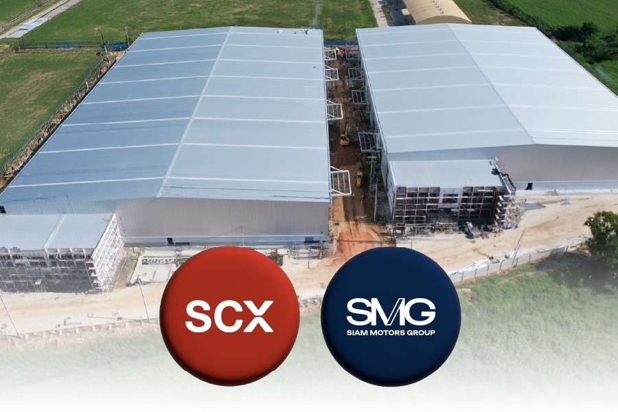 Scx Corporation ผนึก สยามกลการ บุกอมตะซิตี้ ชลบุรี ร่วมลงทุนกว่า 850 ลบ. ผุดคลังสินค้า 37,000 ตร.ม. ชูมาตรฐานอาคารสีเขียว เสริมพอร์ต Recurring Income