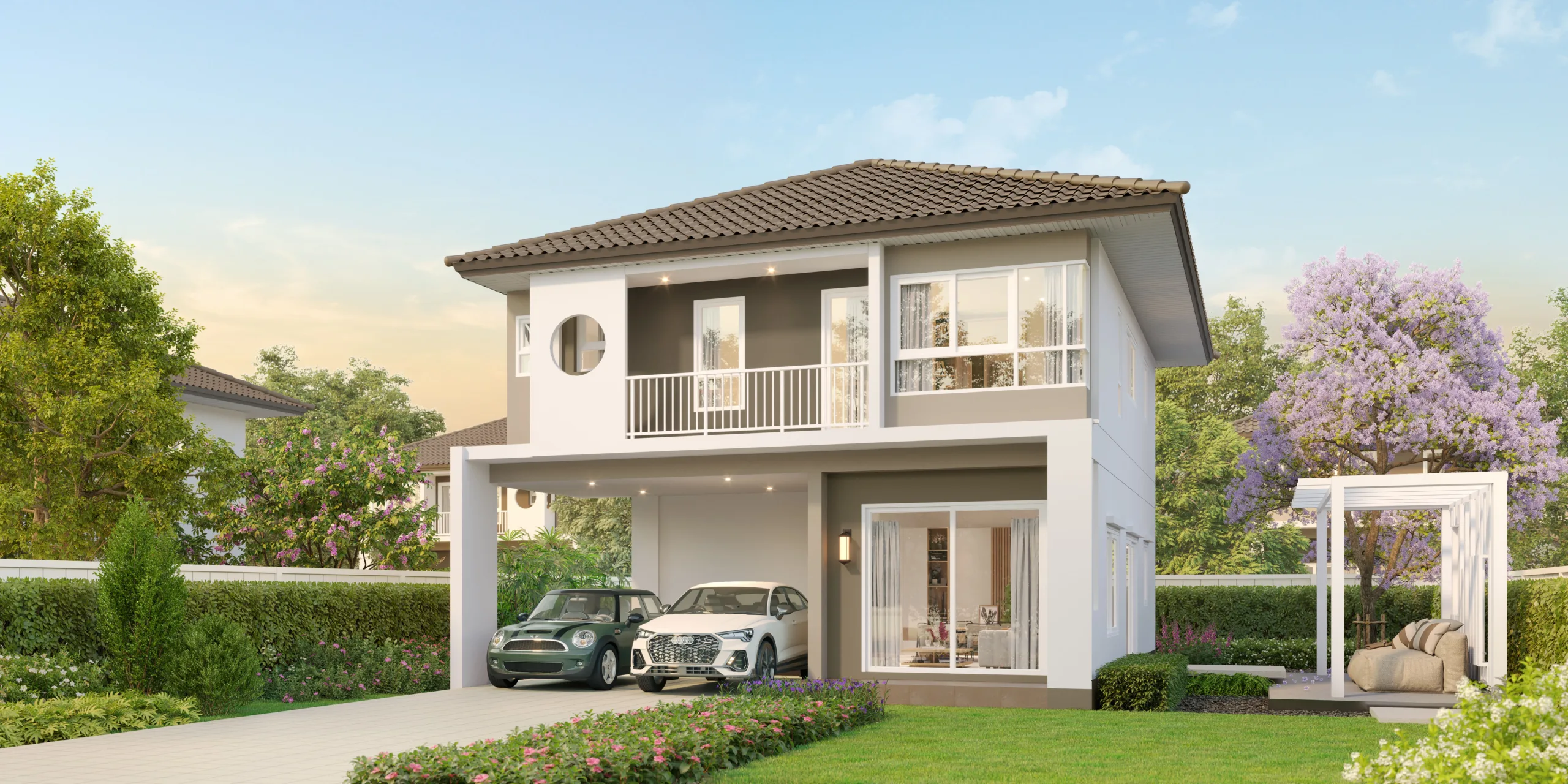 ศุภาลัย การ์เด้นวิลล์ เทพารักษ์ บางนา 4 La Fleur