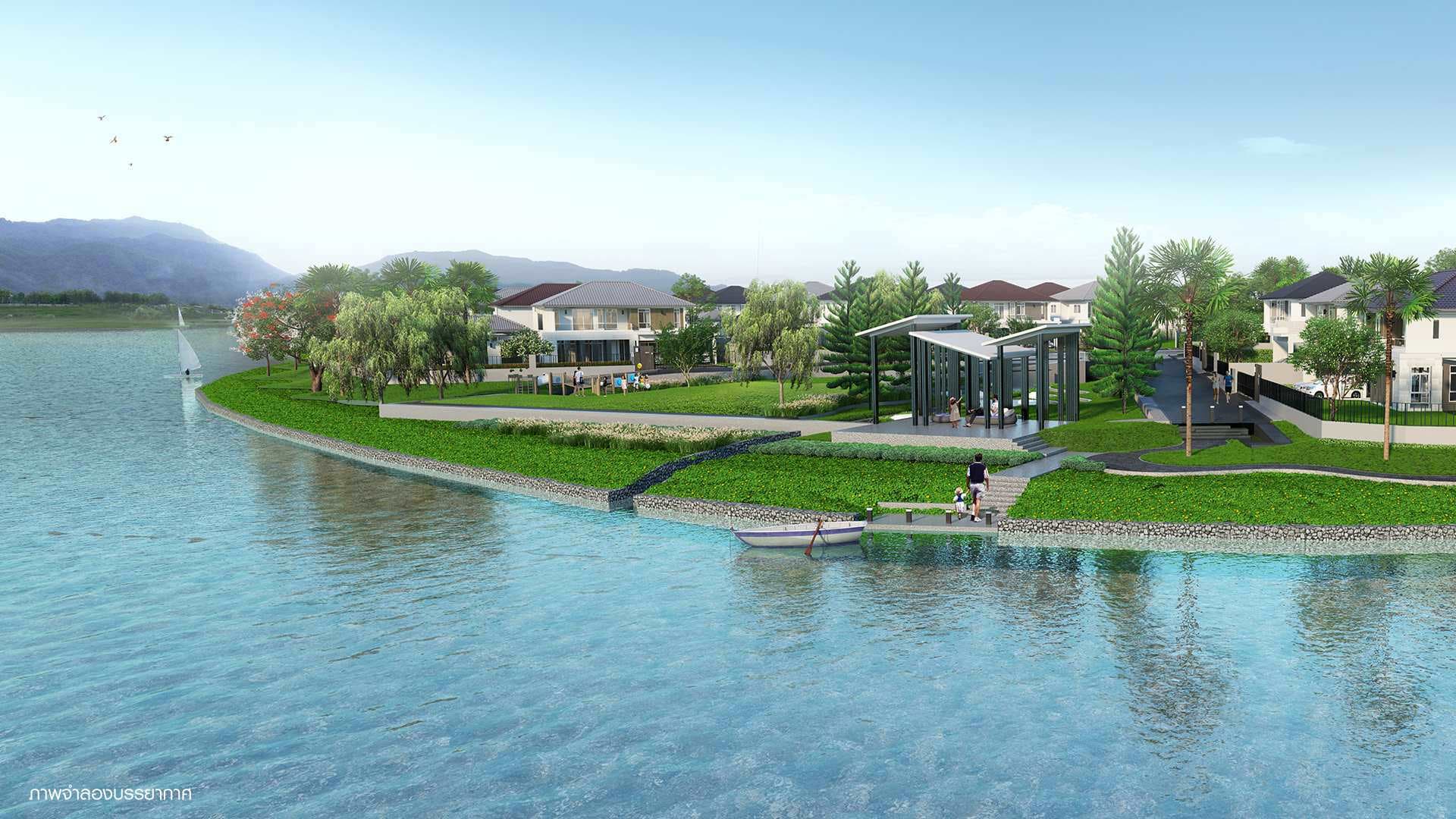 รูปโครงการ มัณฑนา ซีรีนเลค - เชียงใหม่ (MANTANA SERENE LAKE - CHIANG MAI)