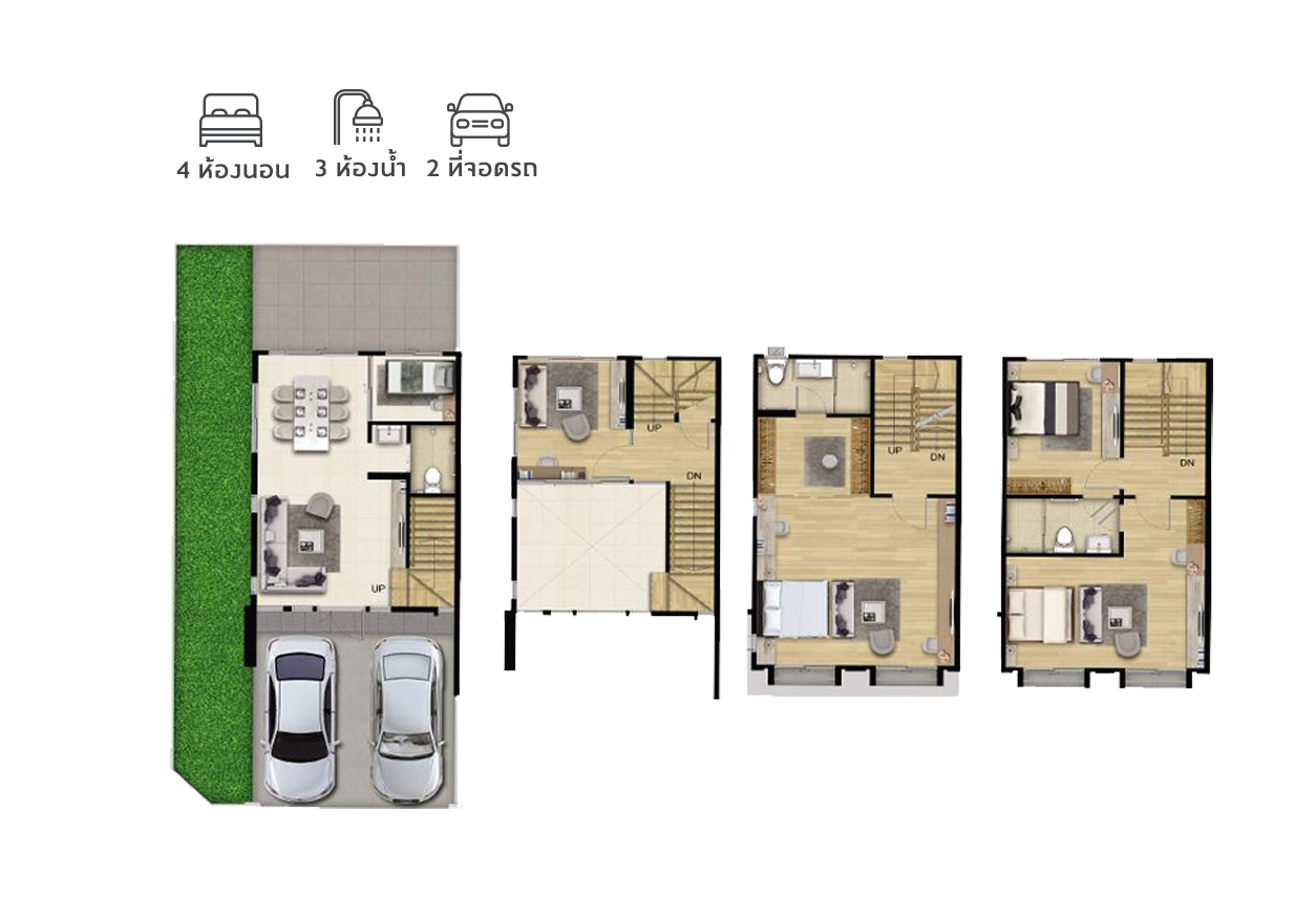 รูปโครงการ พาทิโอ กัลปพฤกษ์-สาทร (PATIO Kalapapruek-Sathorn)