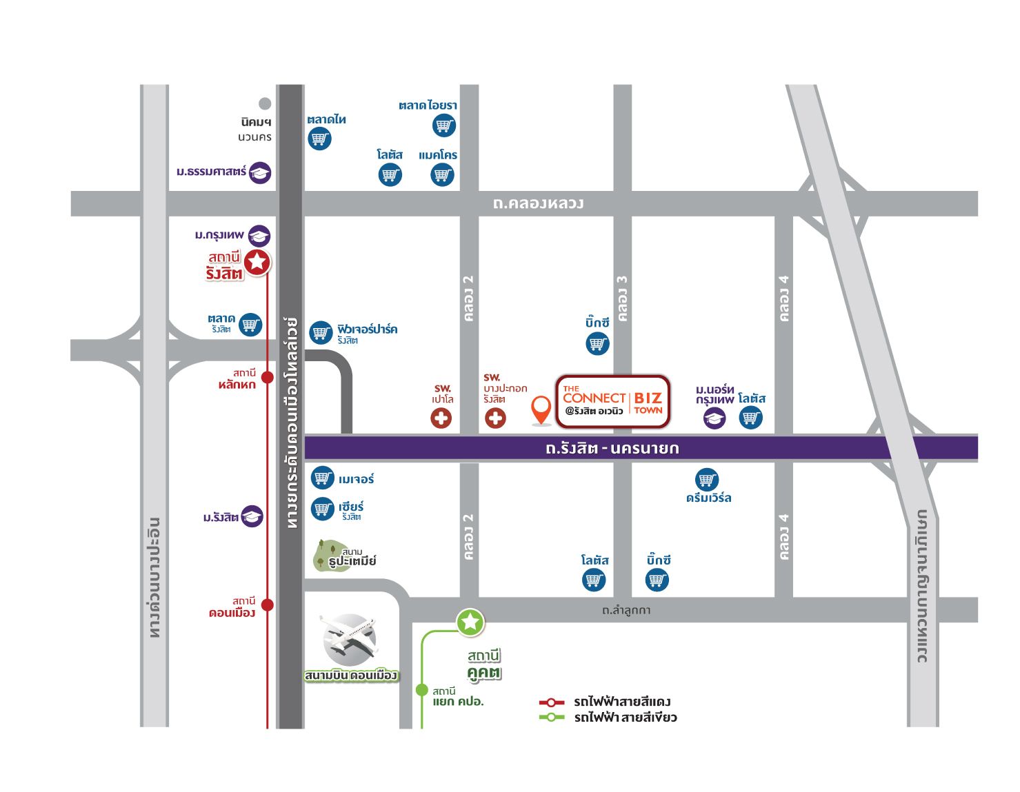 รูปโครงการ เดอะ คอนเนค บิซทาวน์ @รังสิต อเวนิว (The Connect Biztown @Rangsit Avenue)