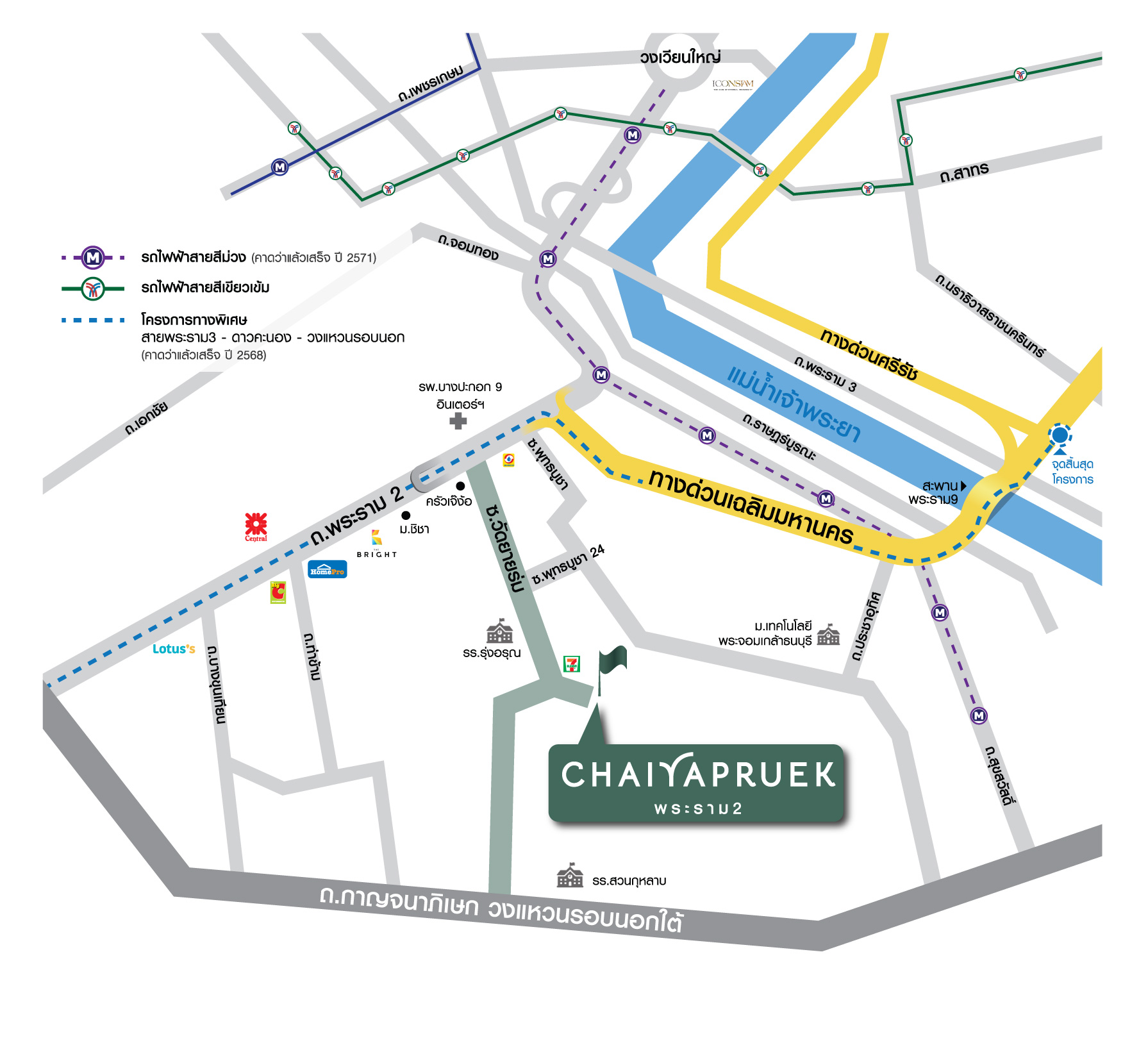 รูปโครงการ ชัยพฤกษ์ พระราม 2 (CHAIYAPRUEK Rama 2)