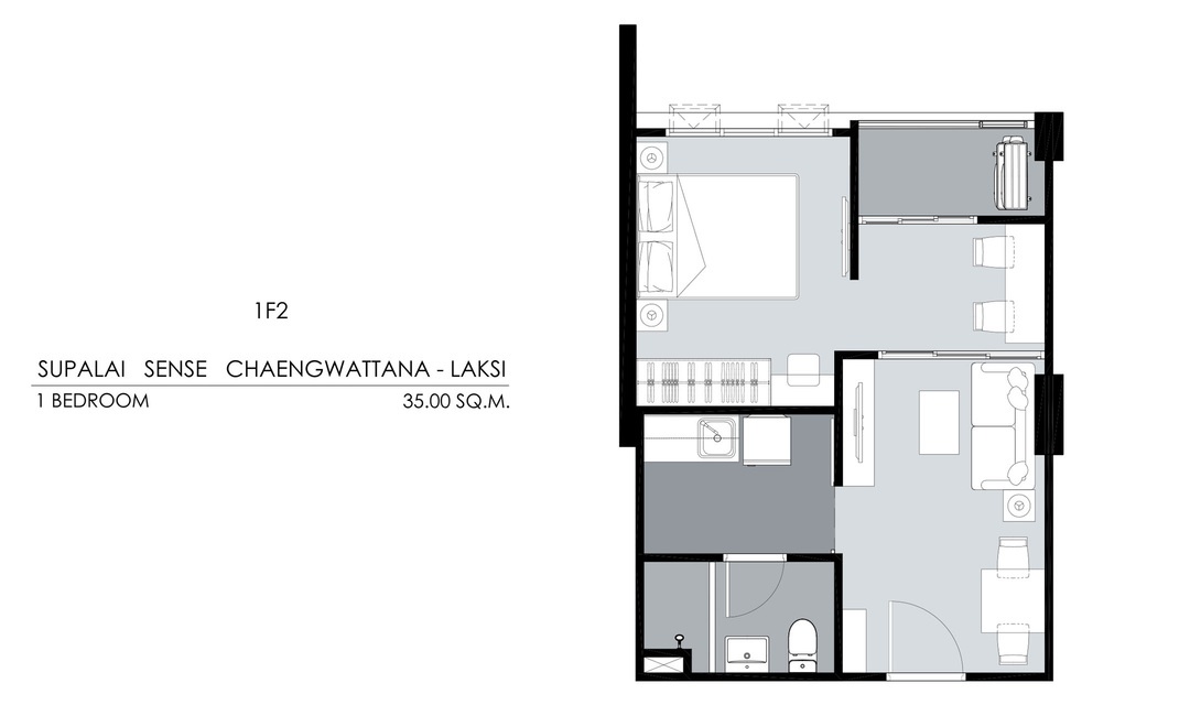 รูปโครงการ ศุภาลัย เซนส์ แจ้งวัฒนะ-หลักสี่ (Supalai Sense Chaengwattana-Laksi)