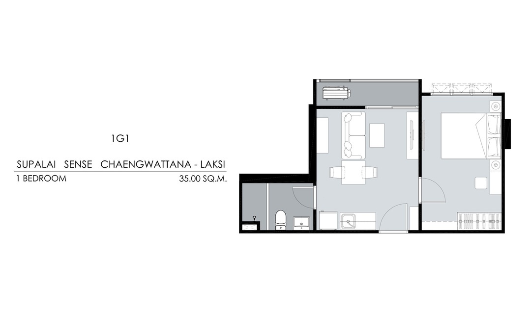 รูปโครงการ ศุภาลัย เซนส์ แจ้งวัฒนะ-หลักสี่ (Supalai Sense Chaengwattana-Laksi)