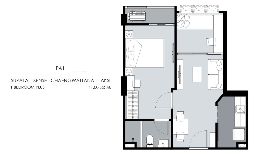 รูปโครงการ ศุภาลัย เซนส์ แจ้งวัฒนะ-หลักสี่ (Supalai Sense Chaengwattana-Laksi)