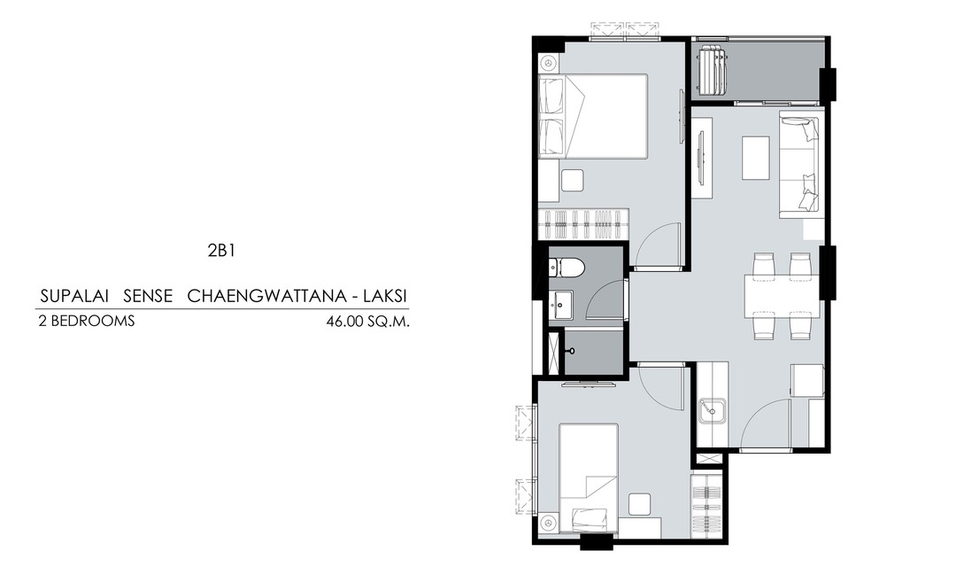 รูปโครงการ ศุภาลัย เซนส์ แจ้งวัฒนะ-หลักสี่ (Supalai Sense Chaengwattana-Laksi)
