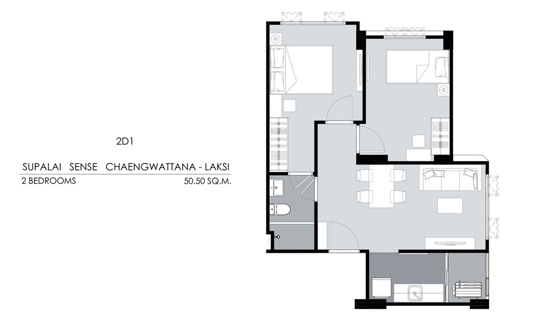 รูปโครงการ ศุภาลัย เซนส์ แจ้งวัฒนะ-หลักสี่ (Supalai Sense Chaengwattana-Laksi)