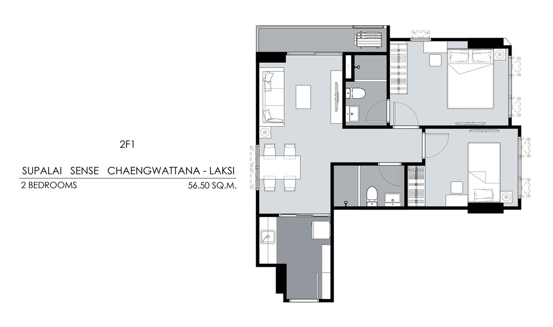รูปโครงการ ศุภาลัย เซนส์ แจ้งวัฒนะ-หลักสี่ (Supalai Sense Chaengwattana-Laksi)