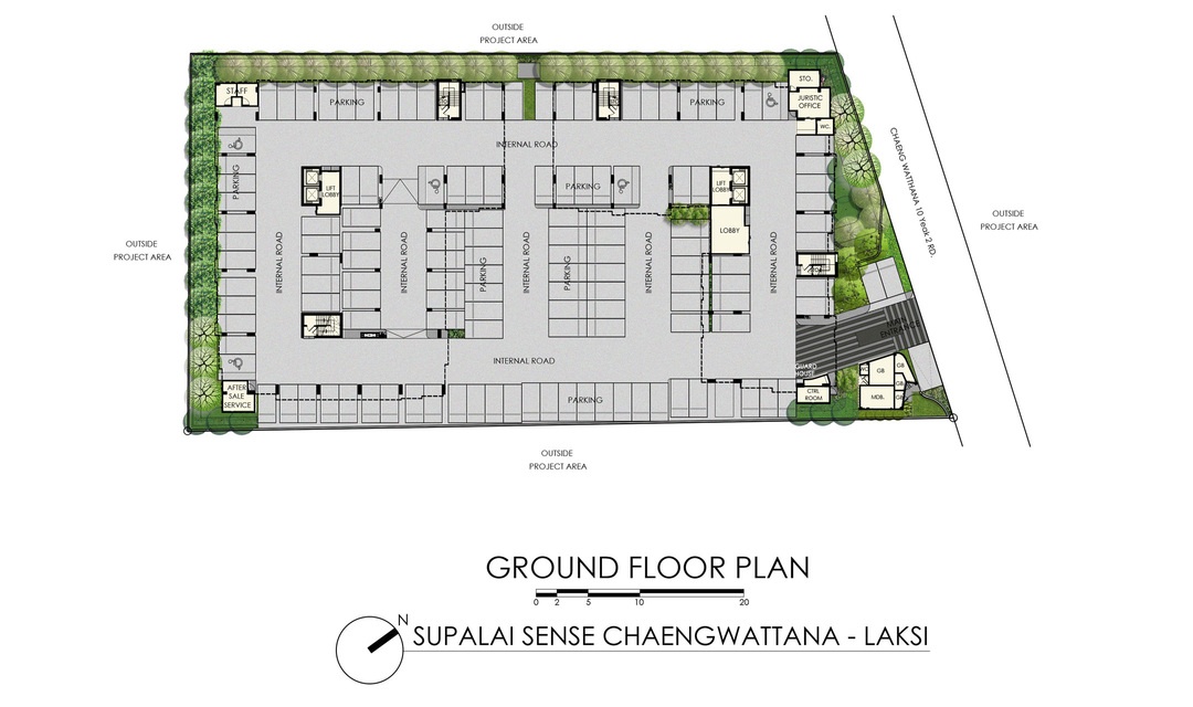รูปโครงการ ศุภาลัย เซนส์ แจ้งวัฒนะ-หลักสี่ (Supalai Sense Chaengwattana-Laksi)