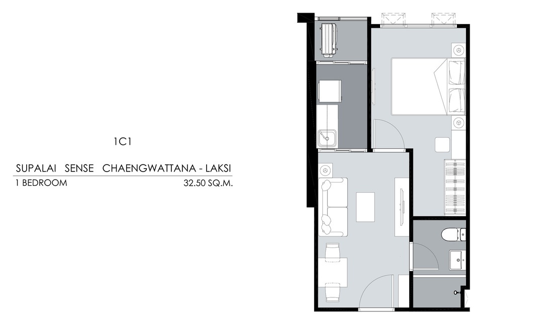 รูปโครงการ ศุภาลัย เซนส์ แจ้งวัฒนะ-หลักสี่ (Supalai Sense Chaengwattana-Laksi)