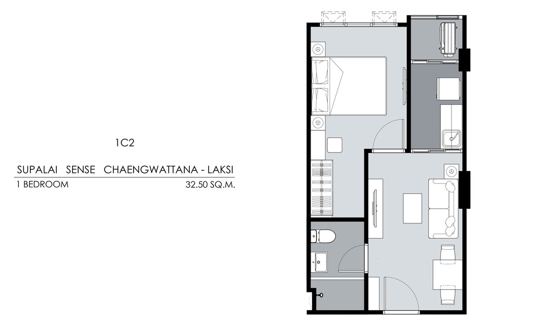 รูปโครงการ ศุภาลัย เซนส์ แจ้งวัฒนะ-หลักสี่ (Supalai Sense Chaengwattana-Laksi)
