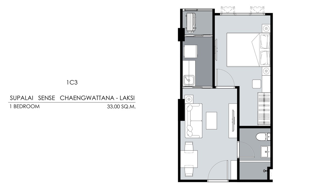 รูปโครงการ ศุภาลัย เซนส์ แจ้งวัฒนะ-หลักสี่ (Supalai Sense Chaengwattana-Laksi)