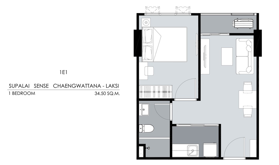 รูปโครงการ ศุภาลัย เซนส์ แจ้งวัฒนะ-หลักสี่ (Supalai Sense Chaengwattana-Laksi)