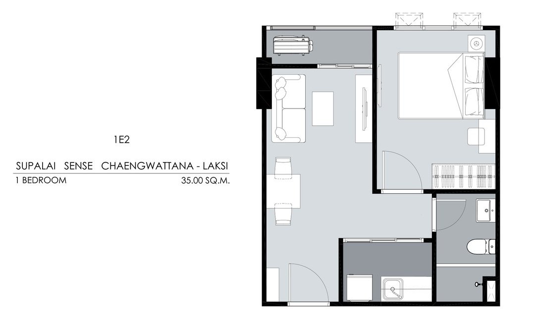 รูปโครงการ ศุภาลัย เซนส์ แจ้งวัฒนะ-หลักสี่ (Supalai Sense Chaengwattana-Laksi)