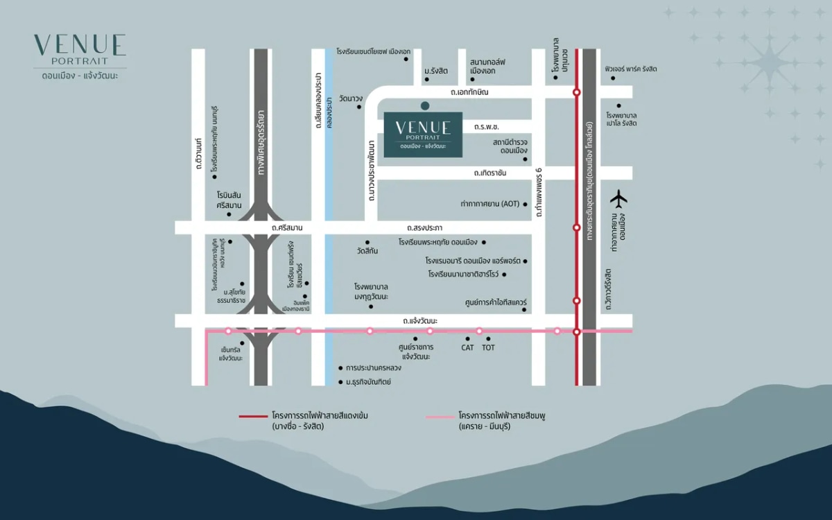 รูปโครงการ เวนิว พอร์เทรต ดอนเมือง-แจ้งวัฒนะ (Venue Portrait Donmueang-Chaengwatthana)
