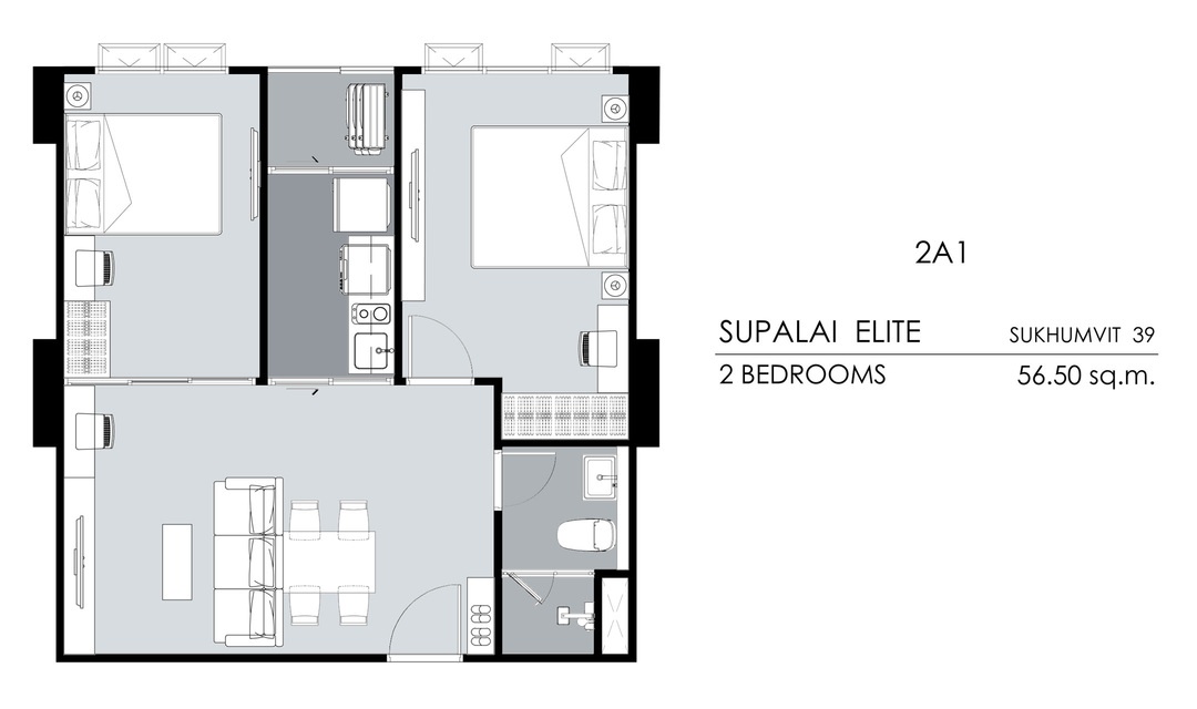 รูปโครงการ ศุภาลัย เอลีท สุขุมวิท 39 (Supalai Elite Sukhumvit 39)