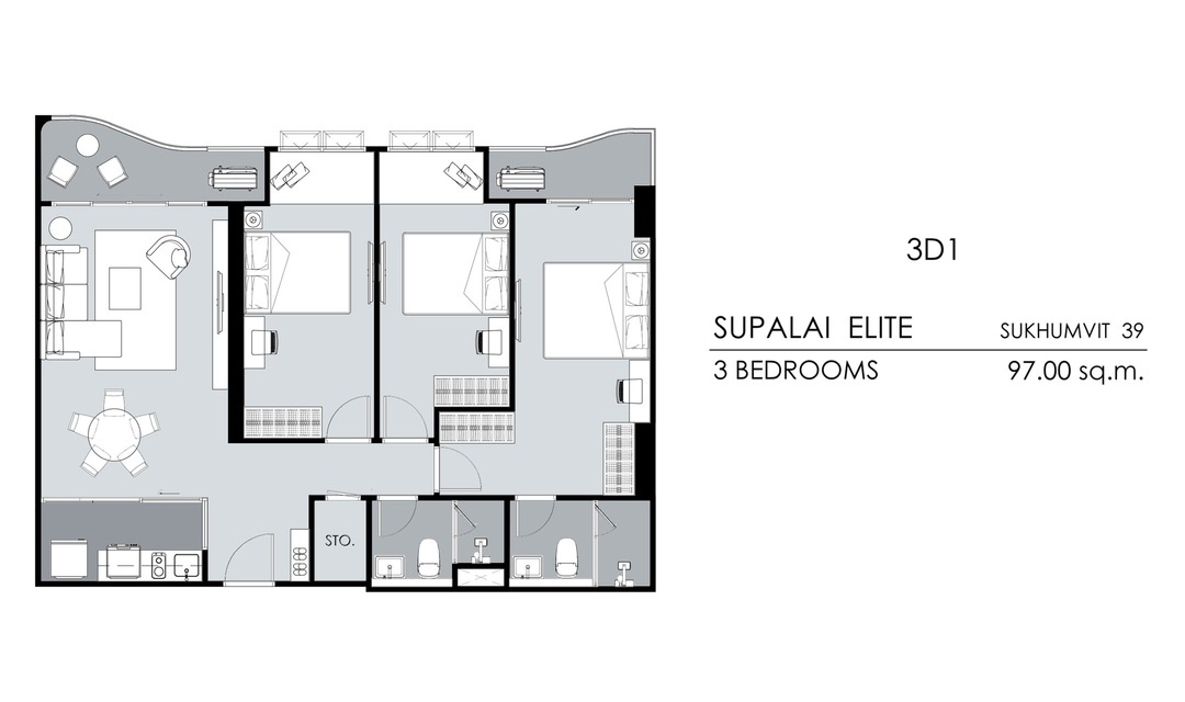 รูปโครงการ ศุภาลัย เอลีท สุขุมวิท 39 (Supalai Elite Sukhumvit 39)