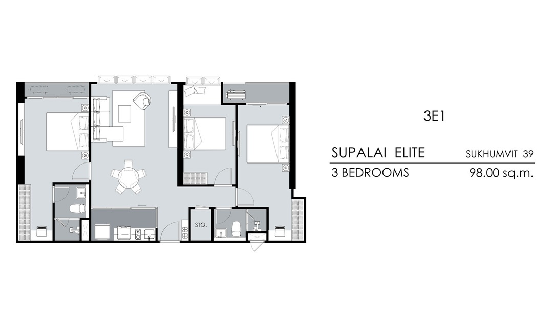 รูปโครงการ ศุภาลัย เอลีท สุขุมวิท 39 (Supalai Elite Sukhumvit 39)