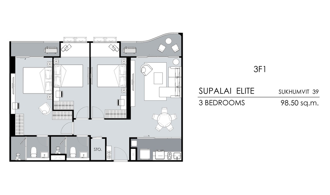 รูปโครงการ ศุภาลัย เอลีท สุขุมวิท 39 (Supalai Elite Sukhumvit 39)