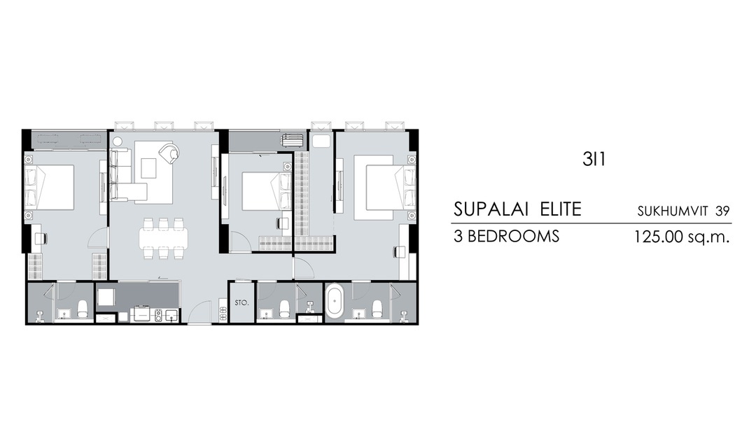 รูปโครงการ ศุภาลัย เอลีท สุขุมวิท 39 (Supalai Elite Sukhumvit 39)