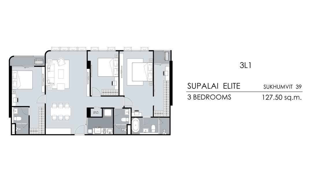 รูปโครงการ ศุภาลัย เอลีท สุขุมวิท 39 (Supalai Elite Sukhumvit 39)