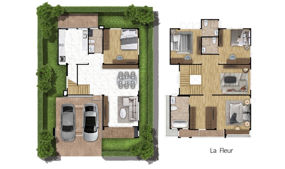 รูปโครงการ ศุภาลัย วิลล์ เขาน้อย-ราชบุรี (Supalai Ville Khao Noi-Ratchaburi)