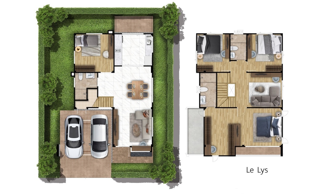 รูปโครงการ ศุภาลัย วิลล์ เขาน้อย-ราชบุรี (Supalai Ville Khao Noi-Ratchaburi)