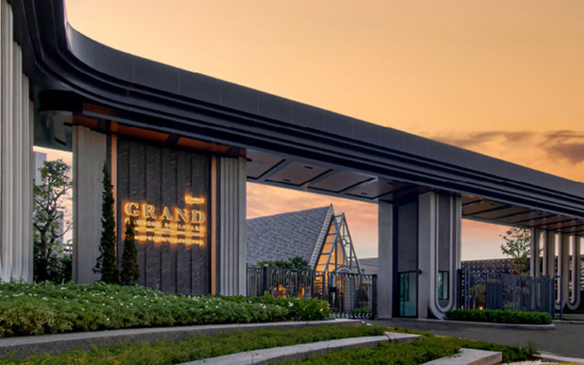 รูปโครงการ แกรนด์ บางกอก บูเลอวาร์ด พระราม 9 - กรุงเทพกรีฑา (Grand Bangkok Boulevard Rama 9-Krungthepkritha)