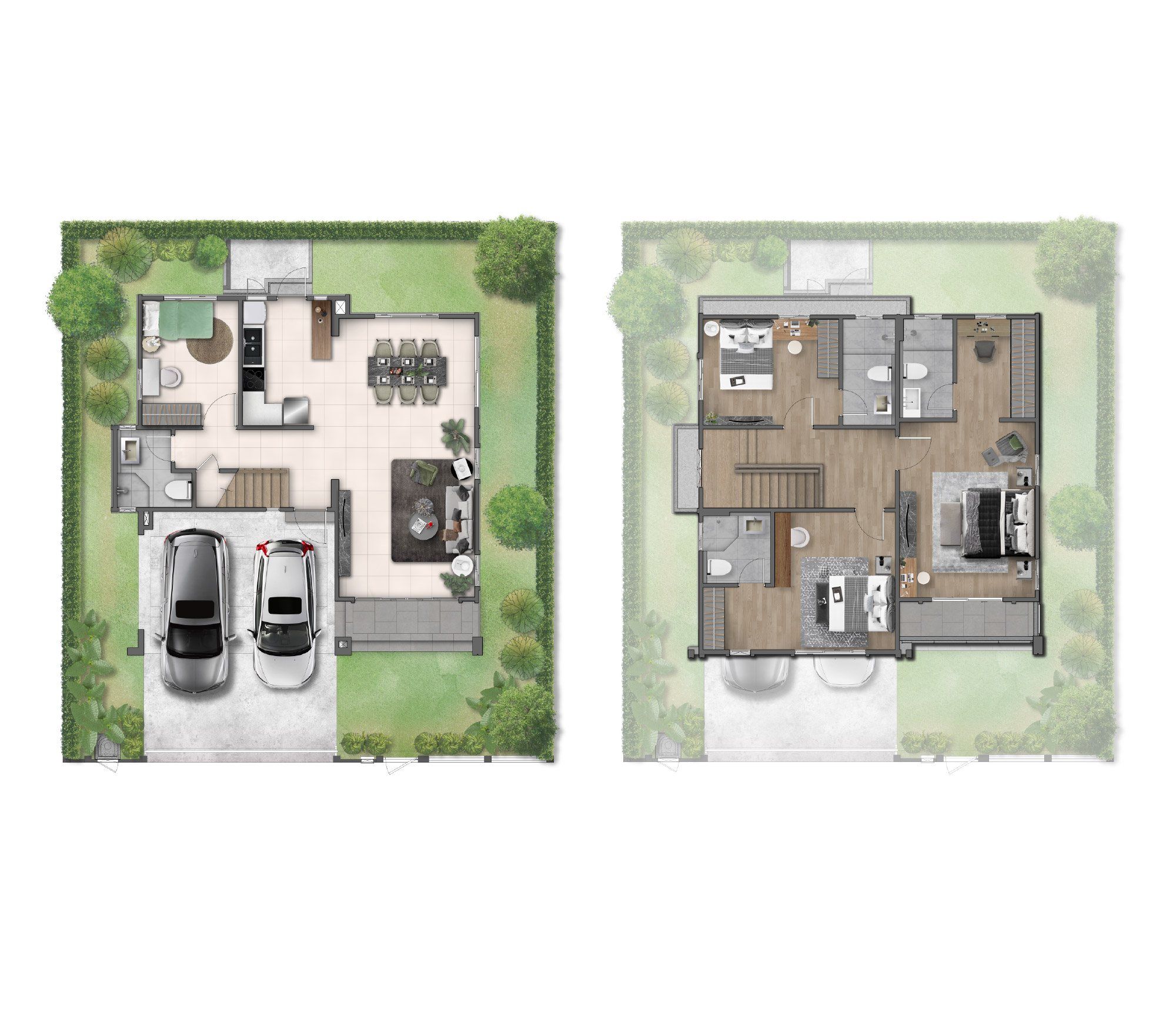 รูปโครงการ เดอะ ปาล์ม กรุงเทพกรีฑา-วงแหวน (The Palm Krungthepkreetha-Wongwaen)