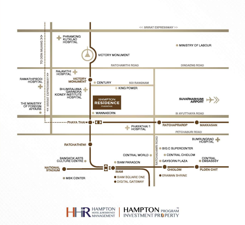 รูปโครงการ แฮมป์ตัน เรสซิเดนซ์ พญาไท (Hampton Residence Phayathai)
